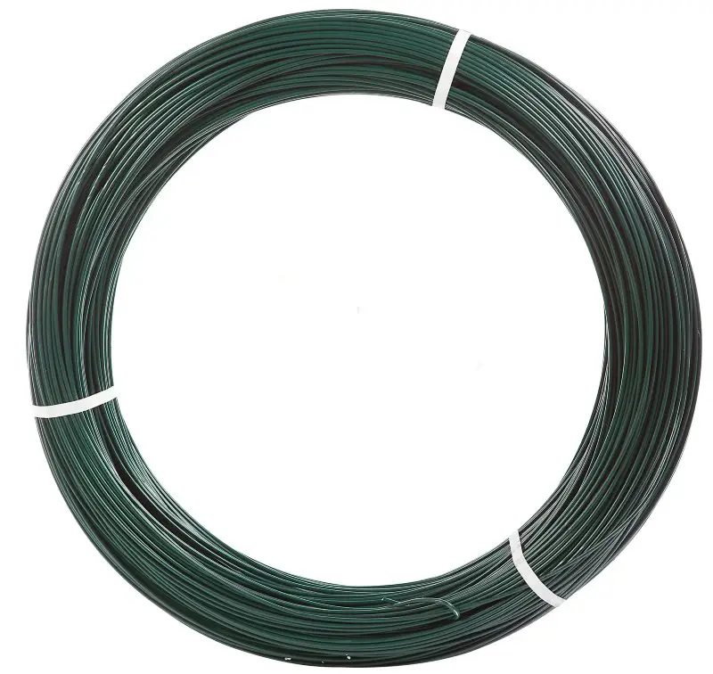 Alambre de tensión galvanizado + plastificado