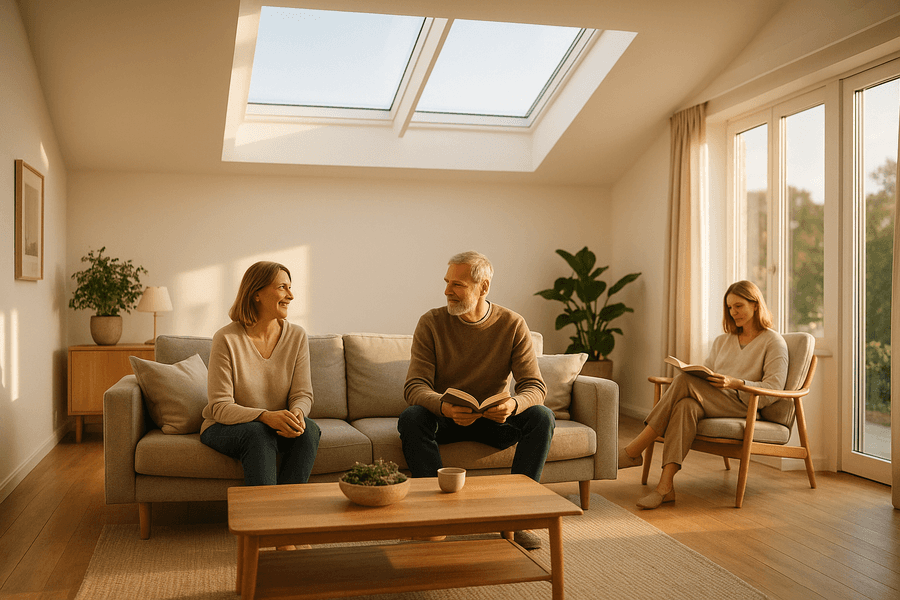 Ilumina tu hogar con lucernarios que brindan luz natural, ahorran energía y mejoran el diseño, aportando bienestar y valor a tu propiedad.